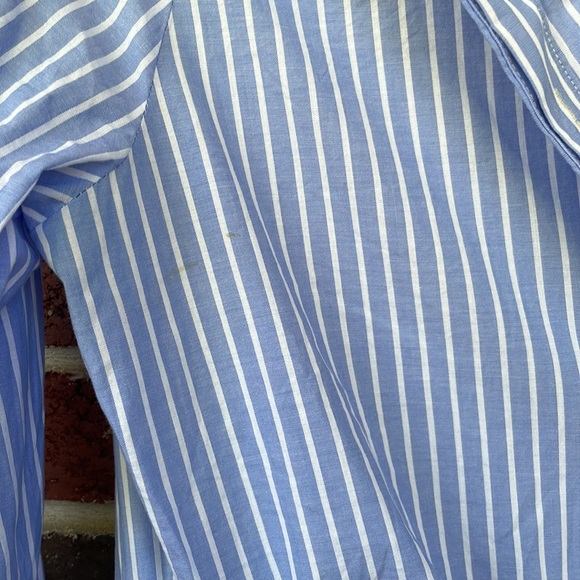 Calvin Klein button down dress with tie in front. Size is a 04. - Picture 4 of 4